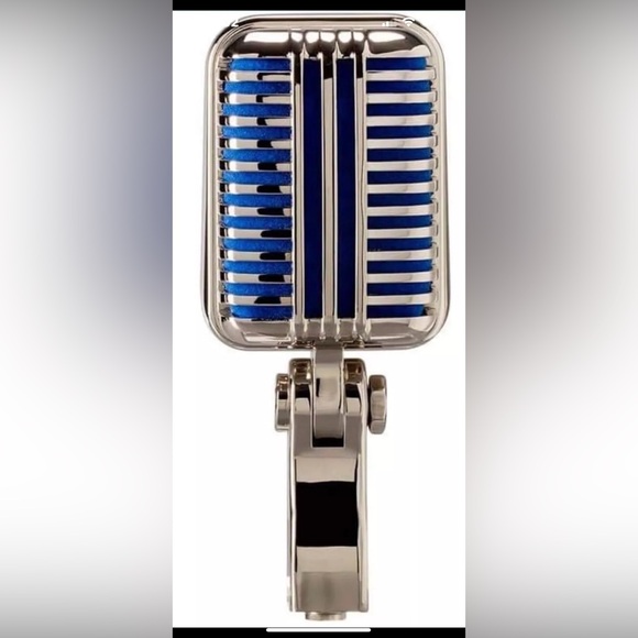 Monoprice Memphis Blue Classic Retro-Style Dynamic Mic For Podcasting, S… - Picture 5 of 6